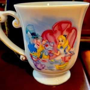 Alice wonderland coffee cup Disney Parks